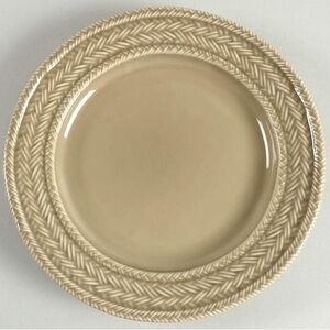 JULISKA LE‎ PANIER retired large Charger Plate 13.5" NEW almond Discontinued